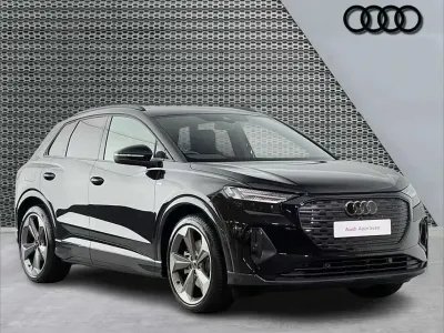 New Audi Q4 e-tron Black Edition 150 kW (204 HP) 2026 Black SUV