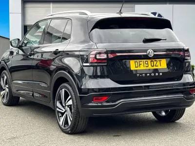 Used VW T-Cross R-line 115 HP (84 kW) 2019 Black SUV