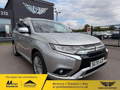 Used Mitsubishi Outlander P-HEV 224 HP (164 kW) 2020 Silver SUV