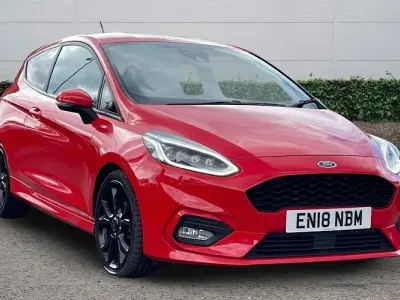 Used Ford Fiesta ST-Line X 140 HP (102 kW) 2018 Red Hatchback