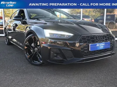 Used Audi A5 Sportback Design 204 HP (150 kW) 2021 Black Hatchback