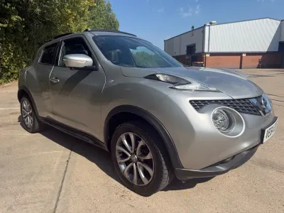 Used Nissan Juke Tekna 110 HP (80 kW) 2014 Silver SUV