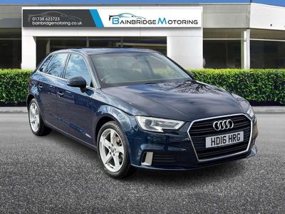 Used Audi A3 Sportback Sport 2016 Blue Hatchback