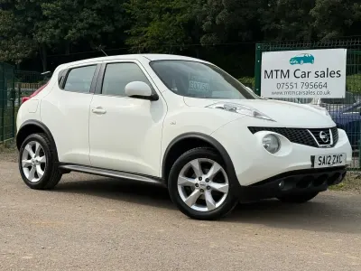Used Nissan Juke Acenta 117 HP (86 kW) 2012 White SUV