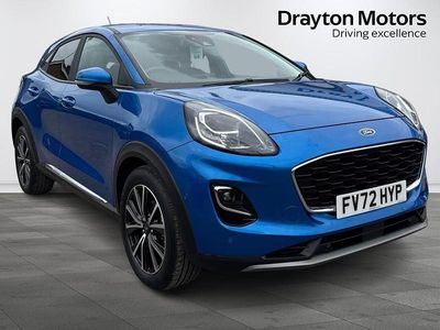 Used Ford Puma Titanium 125 HP (91 kW) 2022 Blue SUV