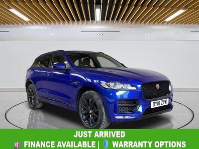 Used Jaguar F-Pace R-Sport 180 HP (132 kW) 2018 Blue SUV