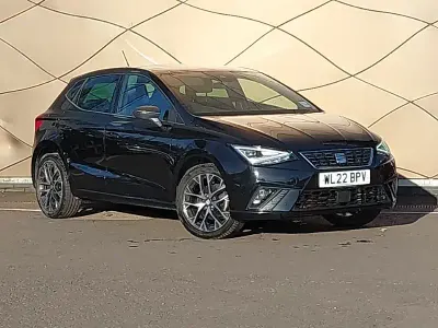 Begagnad Seat Ibiza XCELLENCE 110 HK (80 kW) 2022 Svart Halvkombi