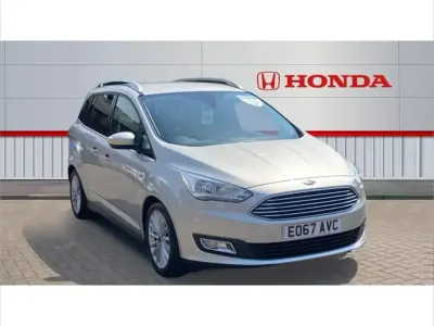 Used Ford Grand C-Max Titanium 120 HP (88 kW) 2017 Silver MPV