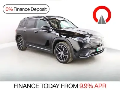 Used Mercedes EQB350 AMG line 214 kW (292 HP) 2022 Black SUV