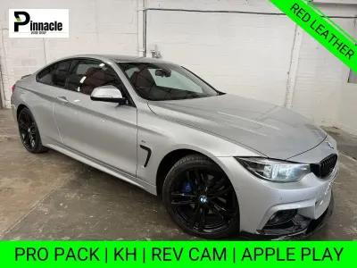 Used BMW 420 M Sport 190 HP (139 kW) 2018 Silver Coupe