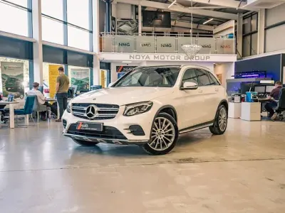 Used Mercedes GLC250 AMG line 204 HP (150 kW) 2018 White SUV