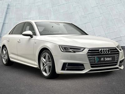 Used Audi A4 S-Line 147 HP (108 kW) 2018 White Sedan