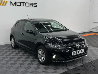 Used VW Polo SE 95 HP (69 kW) 2019 Black Hatchback