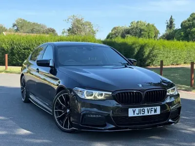 Used BMW 520 M Sport 2019 Black Sedan