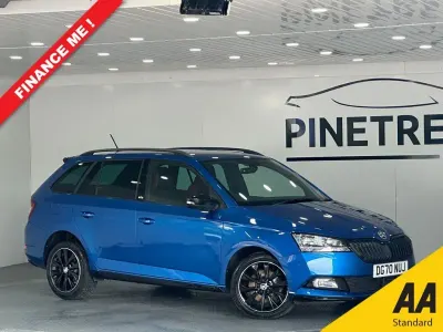 Used Skoda Fabia Monte Carlo 110 HP (80 kW) 2020 Blue Hatchback