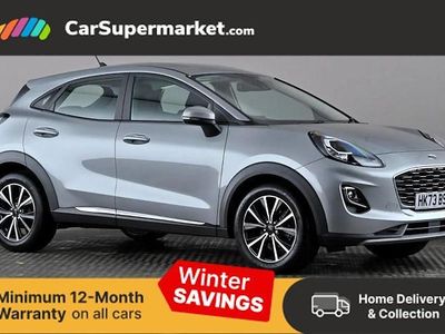 Silver Used 2023 Ford Puma Titanium Hatchback | £15,597 (Good price)