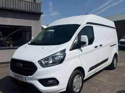 Used Ford Transit Custom S 105 HP (77 kW) 2021 White Van