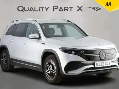 Used Mercedes EQB350 AMG line 214 kW (292 HP) 2022 Silver SUV