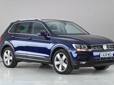 Used VW Tiguan Match 150 HP (110 kW) 2020 Blue SUV