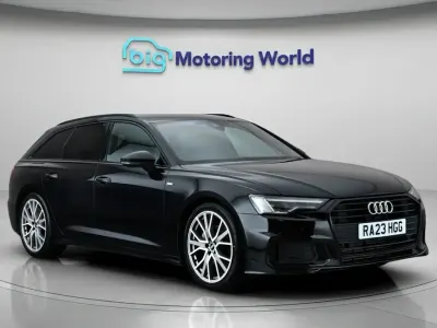 Used Audi A6 Black Edition 204 HP (150 kW) 2023 Black Estate