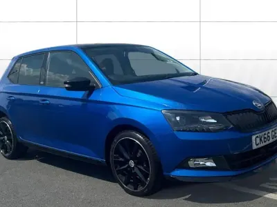 Usado Skoda Fabia Monte Carlo 90 HP (66 kW) 2016 Azul Citadino