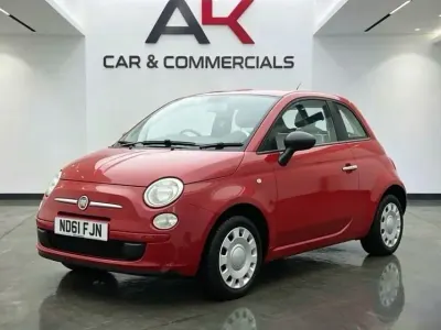 Used Fiat 500 Pop 69 HP (50 kW) 2011 Red Hatchback