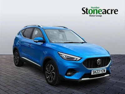 Used MG ZS Exclusive 109 HP (80 kW) 2023 Blue SUV