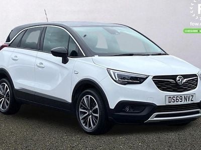 Used Vauxhall Crossland X Elite 102 HP (75 kW) 2019 White SUV