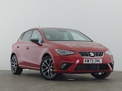 New Seat Ibiza XCELLENCE 95 HP (69 kW) 2025 Red Hatchback