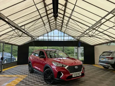 Used Hyundai Tucson N Line 177 HP (130 kW) 2019 Red SUV