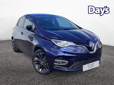 Used Renault Zoe Iconic 100 kW (136 HP) 2022 Blue Hatchback