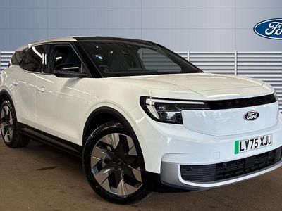White New 2025 Ford Explorer Premium SUV | £34,500 (Expensive)