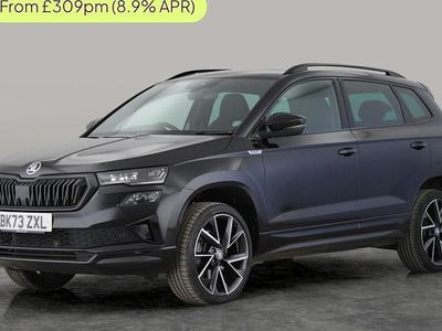 Used Skoda Karoq SportLine 150 HP (110 kW) 2023 Black SUV