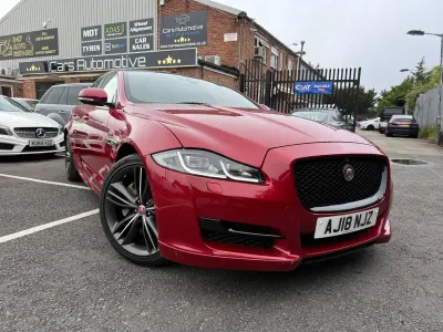 Used Jaguar XJ R-Sport 300 HP (220 kW) 2018 Red Sedan