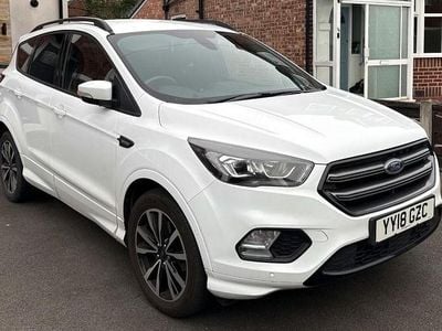Used Ford Kuga ST-Line 120 HP (88 kW) 2018 White SUV
