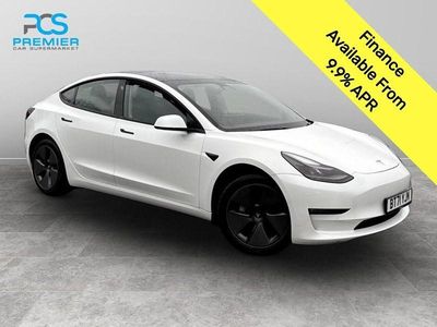 Used Tesla Model 3 Long Range AWD 366 kW (498 HP) 2021 White Sedan