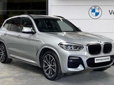 Used BMW X3 M Sport 184 HP (135 kW) 2019 Silver SUV