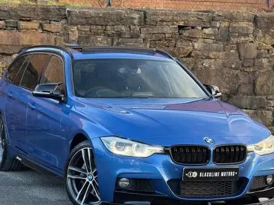 Used BMW 335 M Sport 313 HP (230 kW) 2017 Blue Estate