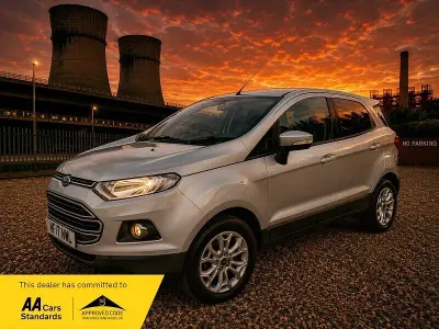 Used Ford Ecosport Zetec 125 HP (91 kW) 2017 Silver SUV