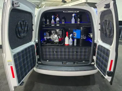 Begagnad VW Caddy Startline 102 HK (75 kW) 2016 Vit Minibuss