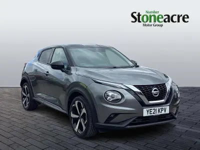 Used Nissan Juke Tekna 112 HP (82 kW) 2021 Grey SUV