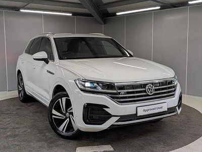 Used VW Touareg R-line 286 HP (210 kW) 2019 White SUV