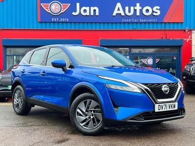 Used Nissan Qashqai Acenta Premium 2021 Blue SUV