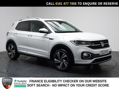 Used VW T-Cross R-line 150 HP (110 kW) 2021 White SUV