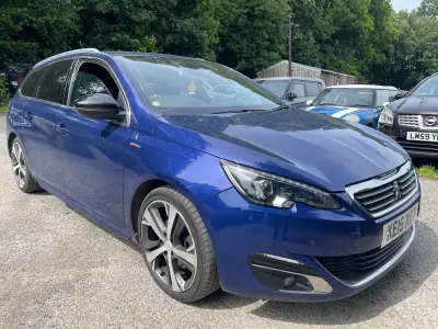 Used Peugeot 308 GT-line 2015 Blue Estate