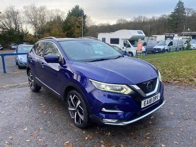 Blue Used 2018 Nissan Qashqai Tekna SUV | £7,995 (A bit pricey)