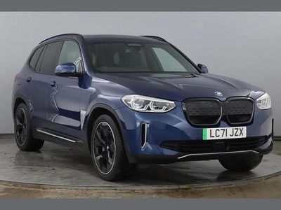 Blue Used 2021 BMW iX3 Comfort Edition SUV | £25,490 (Fair price)