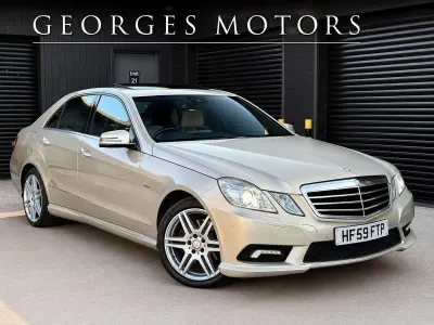 Used Mercedes E350 2009 Beige Sedan