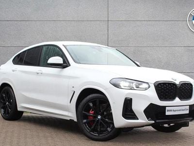 White Used 2022 BMW X4 M Sport SUV | £35,495