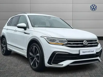 Used VW Tiguan R-line 150 HP (110 kW) 2023 White SUV